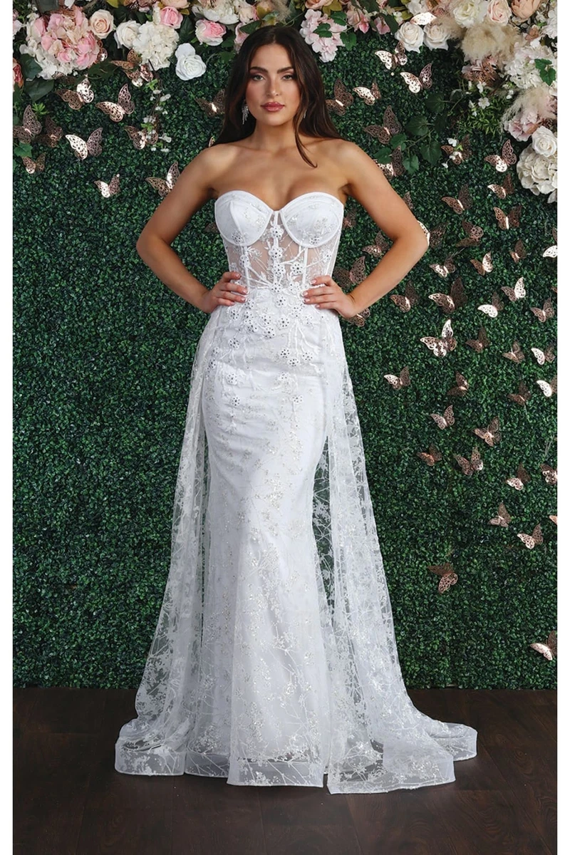 Ebay white formal clearance dresses