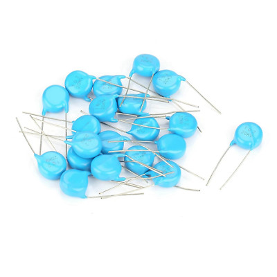 20Pcs Ceramic Capacitor Kit, 20KV 1Nf 0.001Uf 1000Pf 102 High Voltage Ceramic Ca