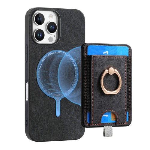 Fashion Magsafe Card Slot Leather Phone Case For iPhone 16 Pro Max 15 Plus 12 XR - Bild 32 von 95