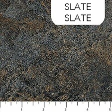 Stonehenge Gradations By Northcott - Slate Stone Texture 39301-97