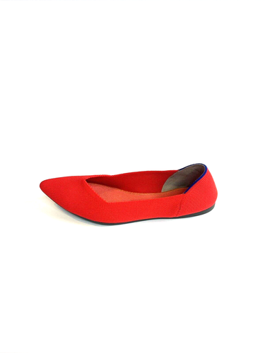 Rothy's Pointed Toe Flame Red Left Shoe Only Women Sz 8.5 Amputee / Replacement - Picture 6 of 14