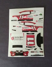 2023 Denny Hamlin 11 Shingrix 1/64 Peel Stick Decals