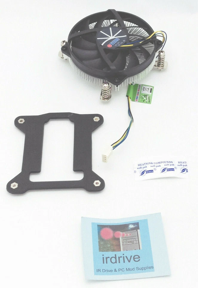 Titan DC-155A915Z/RPW Low Profile CPU Cooler for Intel LGA 1150 1151 1156 1200 - Image 3 of 4