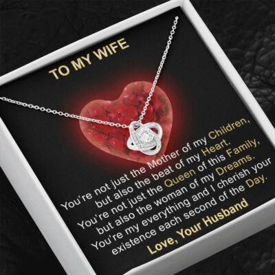 Surprise Your Wife Trending Gifts - Mother of My Children Luxury Love Necklace