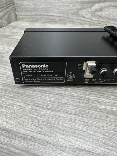 Sintonizador sintetizador estéreo Panasonic ST-363 AM/FM - Imagen 5 de 6