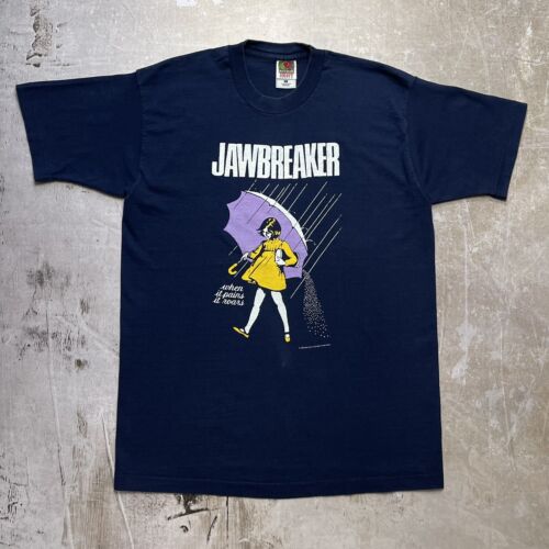 Vintage 1993 Jawbreaker Morton Salt Girl Band Tee… - image 1