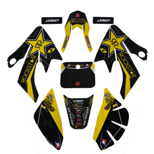 Plastics Graphics Stickers kit for CRF50 Pit Dirt Bike 50/70/90/110/125cc - Picture 4 of 4