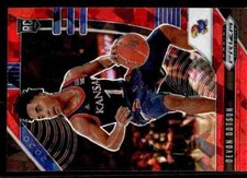 2020 Panini Prizm Draft Red Ice Devon Dotson #32 - Kansas Jayhawks