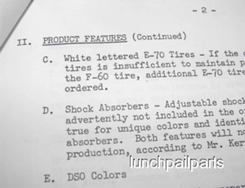 РЕДКАЯ 69-70 Shelby Cobra исполнительный комитет записи GT350 500 428CJ Кэрролл копия - Изображение 2 из 4