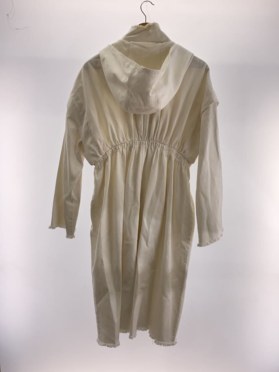 AMERI 22SS Denim Mountain Parka Jacket Cotton Whi… - image 2