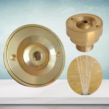 Jet Fountain Nozzle Spa Brass Deck 5.4cm Long Brass Swimming Pool Accessories