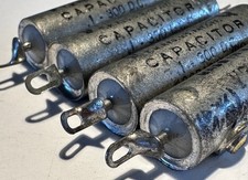 Lot of 4 Vintage Sprague Vitamin Q 196P10493T9 .1uF 300V PIO Capacitors