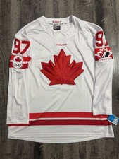 Connor McDavid Team Canada Hockey Jersey Olympics 2026 Bauer White Size XXL BNWT
