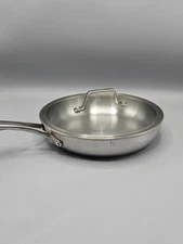 Calphalon Stainless Steel 10” Skillet Saute Frying Pan & Lid 1390