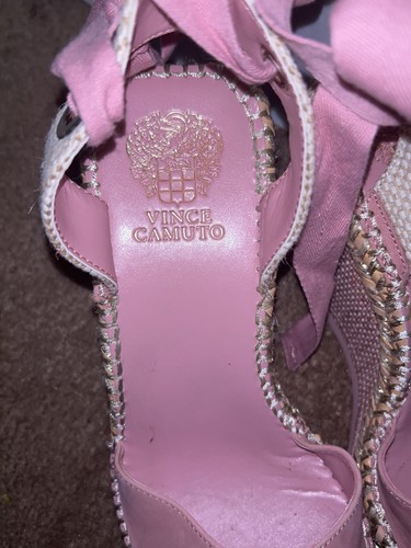 Vince Camuto Women's Bendsen Ankle Wrap Wedge Sandals- 9.5M - Picture 3 of 8