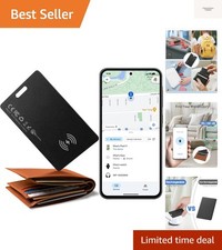 Wallet Tracker Card for Android,Rechargeable Air Tag Wallet Finder, Thin and ...