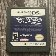 Hot Wheels Beat That (Nintendo DS, 2007) Authentic Game Cartridge Only TESTED