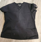 BUTTER- SOFT Stretch black scrub- size XL — photo 4
