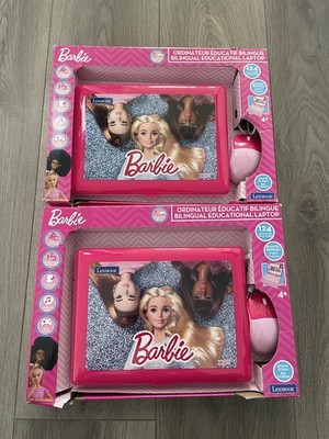 Lexibook Bilingual Educational Laptop mit 124 lustigen Aktivitäten Barbie 4 Jahre+