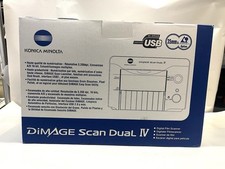 Konica Minolta DiMAGE Scan Dual IV Film Scanner AF-3200 USB w/ Box