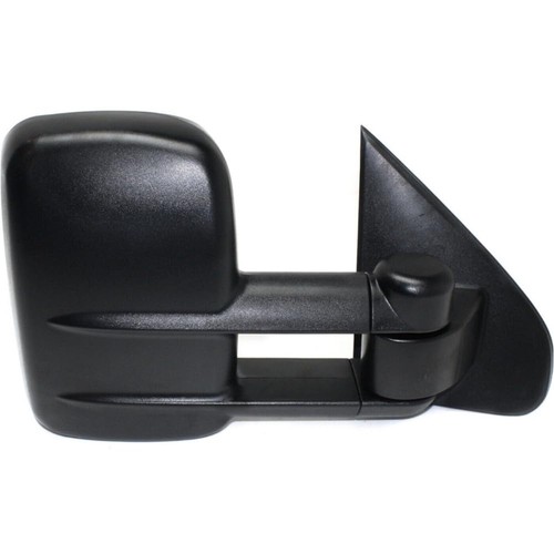 Set of 2 Manual Tow Mirrors for Silverado Sierra 1500-3500HD Textured Left Right - Picture 4 of 8