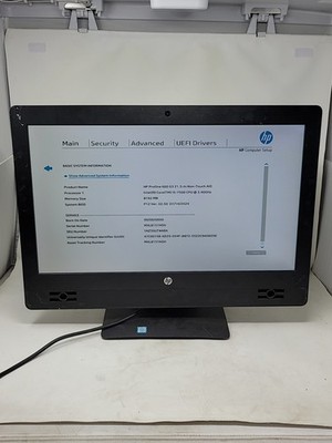 HP PROONE 600 G3 21.5-IN NON-TOUCH AIO Intel Core I5-7500 8GB SEE NOTES