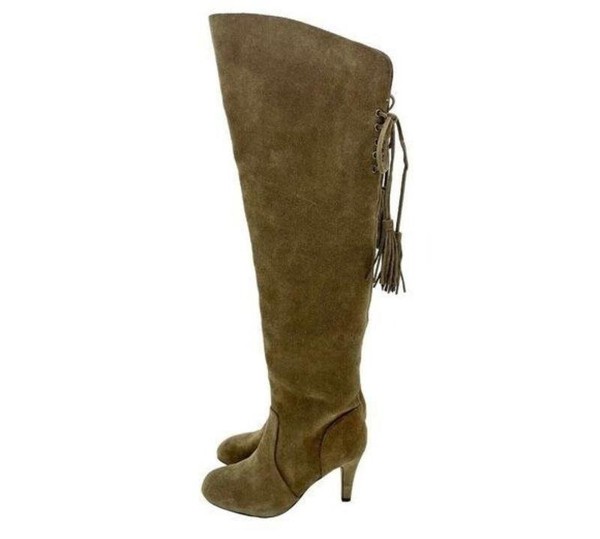 Women Vince Camuto Boots Brown Suede 39