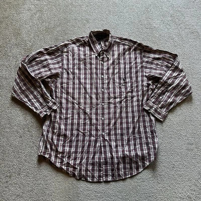 RALPH LAUREN Herren Hemd Shirt XL Oversize Logo Kariert Karohemd 31419 Rot - Bild 1 von 4
