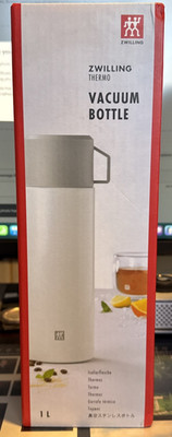 New ZWILLING Thermo 33.8 oz Vacuum Beverage Bottle - White