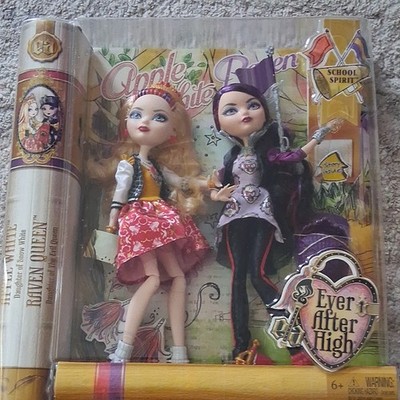 Ever After High School Spirit Apple White & Raven Queen 2-Pack