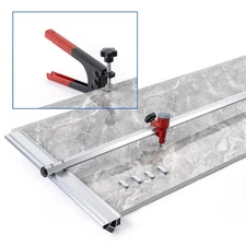 Tile Cutter 48 inch Manual Porcelain Ceramic Tile Cutters T-shaped Large Form...