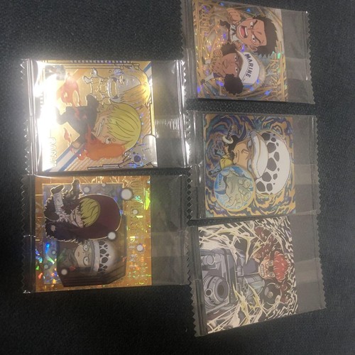 Boîte De 20 One Piece Wafers - Gaufrettes Et Stickers - Bandai Japan - Neuf Scellé