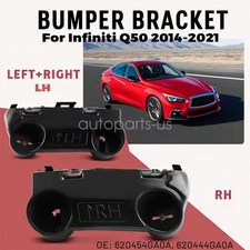 Pair Front Left & Right Fender Brace Fender Support FOR 2014-2021 INFINITI Q50