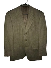 HART SCHAFFNER & MARX DILLARD'S BROWN BLAZER JACKET SPORT COAT SIZE 38