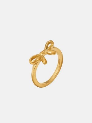 Ring ''Schleife'' Größe 6-8 aus Edelstahl