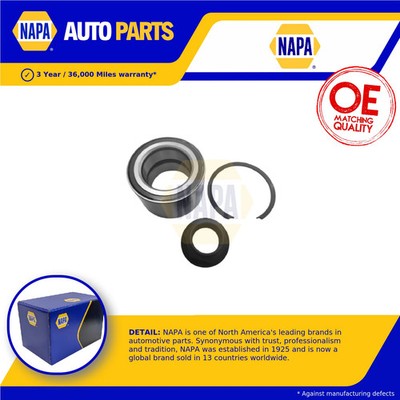 Wheel Bearing Kit fits FIAT DUCATO 250 2.3D Front 2006 on NAPA 51745702 Quality