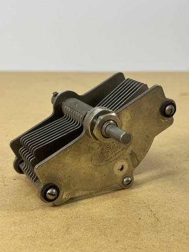 1920s ERLA Single Connected Air Variable Capacitor w 5/8" Shaft Qty