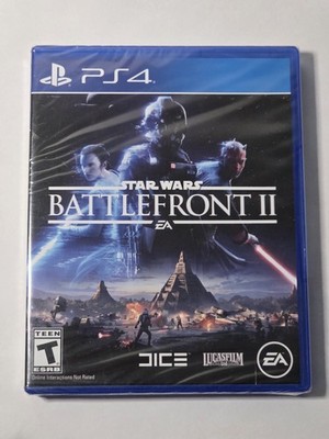 SONY PS4 PlayStation 4 STAR WARS BATTLEFRONT II 2 EA New Sealed 2017