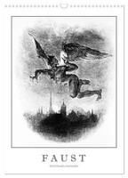 Faust - Weltliteraturkalender (Wandkalender 2026 Din A3 Hoch), Calvendo Monatska