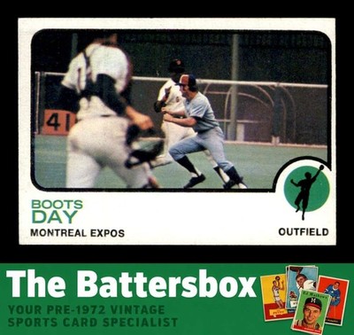 1973 Topps #307 Boots Day   NM/NM+ X3754912