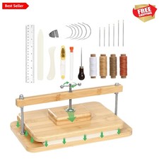 Versatile 11x7.9 Inch Bamboo Book Press - Perfect for Handmade Crafts & Repair