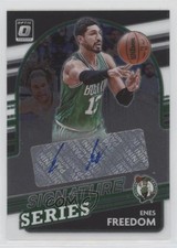 2021 Panini Donruss Optic Signature Series Enes Kanter Freedom #SS-EKT Auto fm0