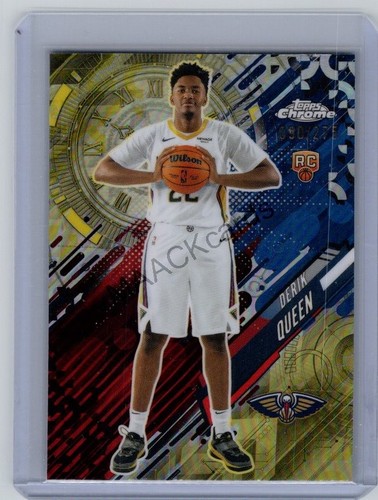 2025 Topps Chrome Derik Queen Refractors Yellow (RAW)