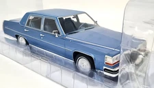 MCG 1/18 - Cadillac Brougham 1982 Metallic Blue Diecast Scale model car