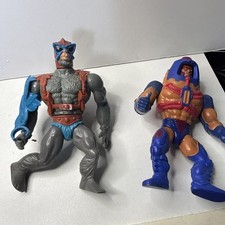 Product Image: VTG HE MAN MOTU 1982 STRATOS & MAN E FACES ACTION FIGURES
