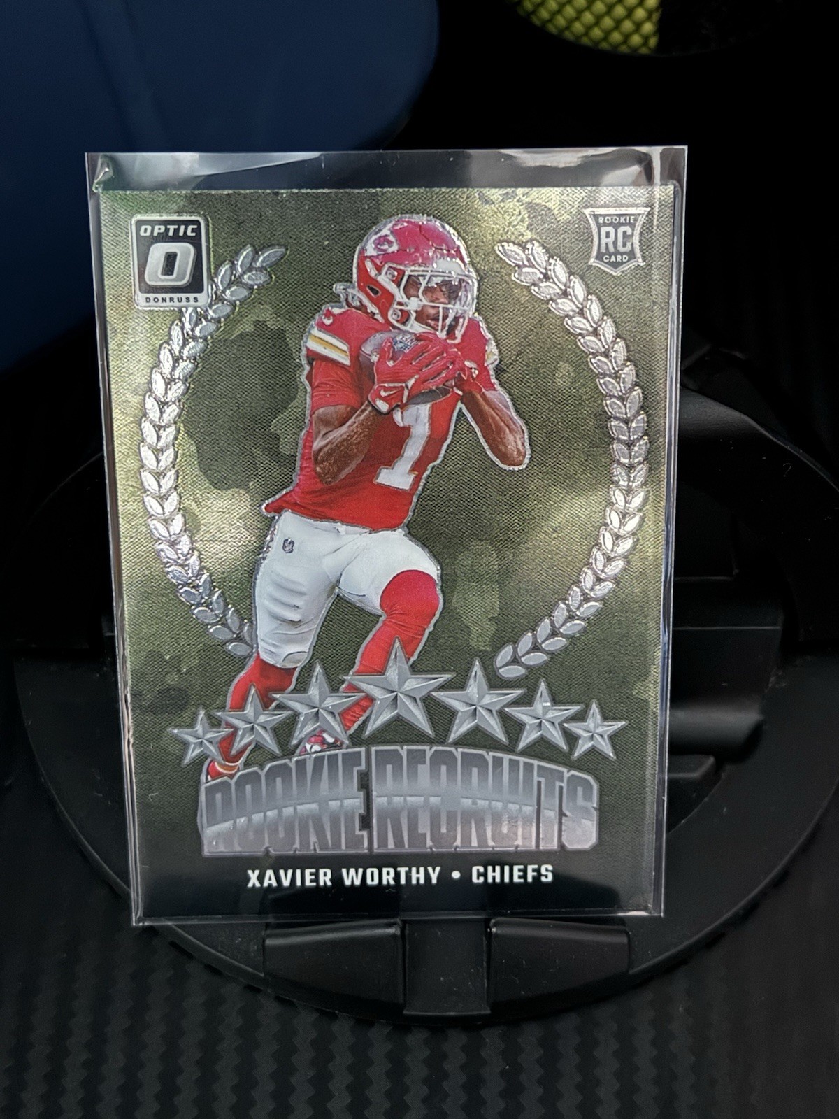 2024 Panini Donruss Optic - Rookie Recruits Xavier Worthy #8 (RC)