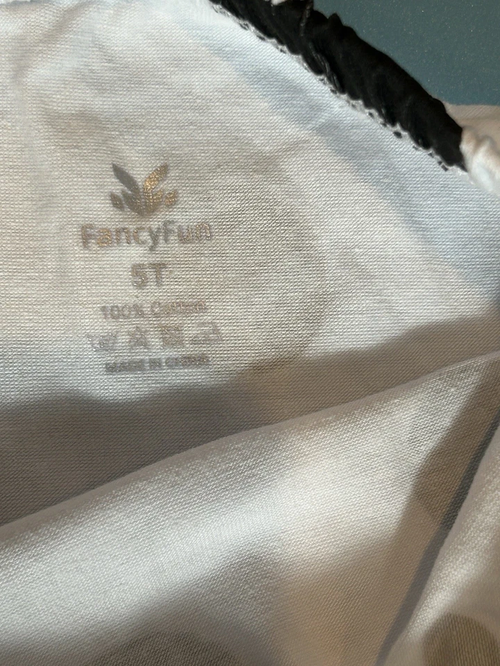 Disfraz Dalmation Niñas 5T Falda Tutú Orejas Cola 100 días de escuela NUEVO Foto 3 de 3