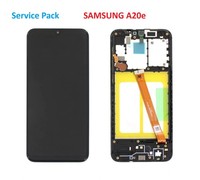 Original Display Samsung Galaxy A20E SM-A202F Oled Touchscreen Mit Rahmen