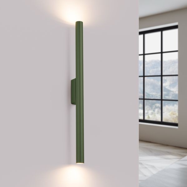 Applique acier vert olive G9 à double faisceau pour chambre - 3