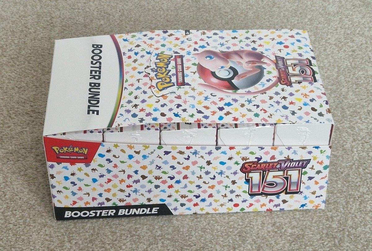 10 x Pokemon 151 Sealed Booster Bundle In Display Case Box | eBay